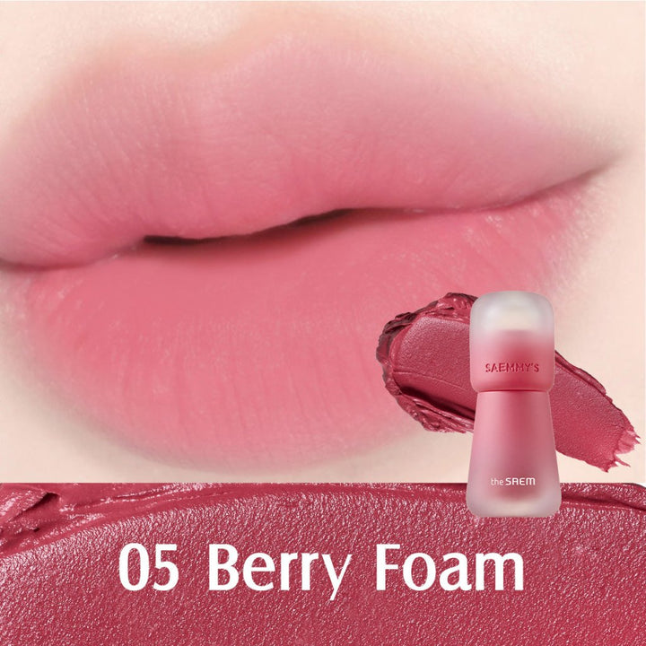 Saemmy's Crema Velvet Tint - Kadife Bitişli, Doğal Görünüm ve Yoğun Renk Sunan Tint - The Saem - Vionine