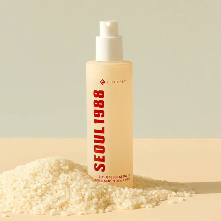 Seoul 1988 Snail Mucin %97 + Rice Essence Onarıcı Salyangoz ve Pirinç Esans - K - SECRET - Vionine