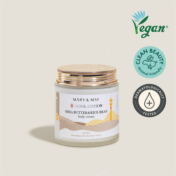 Mary&May Seoul Edition Shea Rice Body Cream - Pirinç Vücut Kremi 250ml