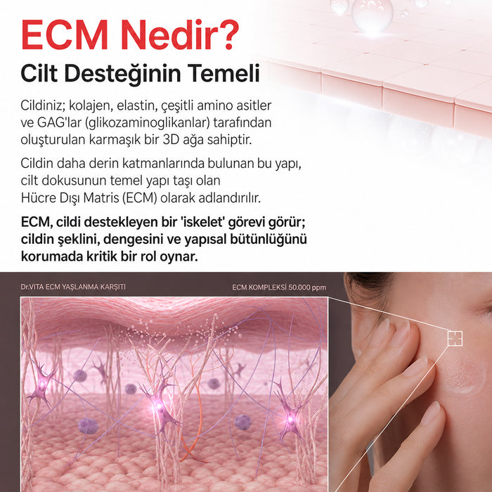 Dr.VITA ECM Anti Aging  - Kırışıklık Karşıtı Kolajen Serum 100 ml