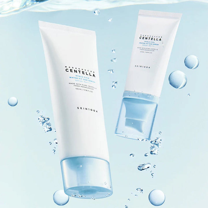 SKIN1004 Madagascar Centella Hyalu - Cica Water - Fit Sun Serum SPF 50+ PA++++ 100ml - SKIN1004 - Vionine