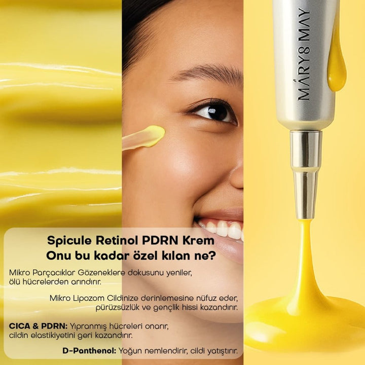 Smart Retinol™ Spicule PDRN Retinol Krem (%0.1 Retinol, 2000 ppm PDRN) - Mary & May - Vionine
