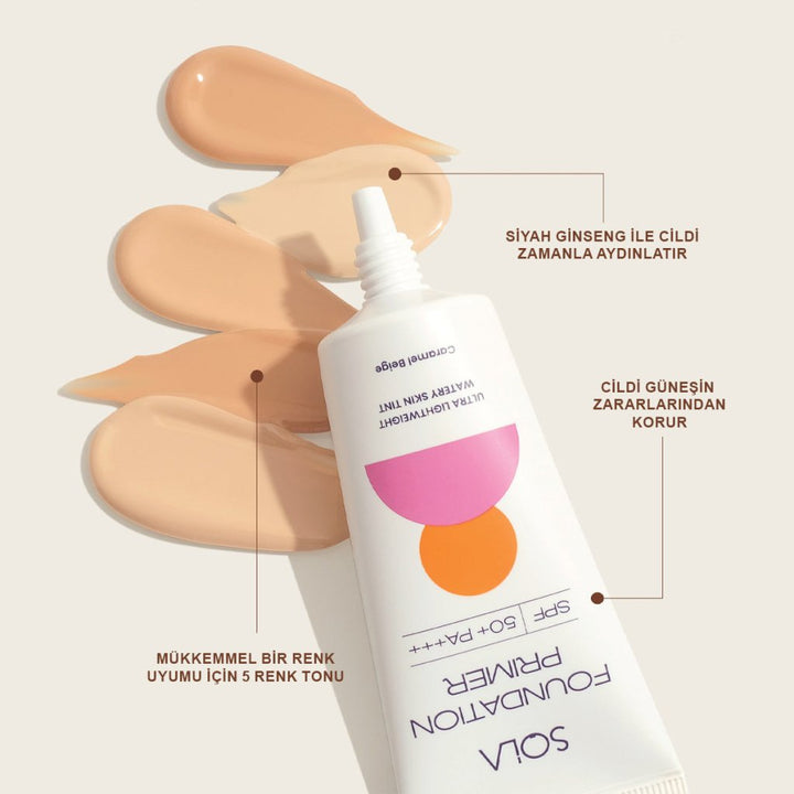 SOLA Foundation Primer SPF 50+ PA+++ 30ml - SOLA - Vionine
