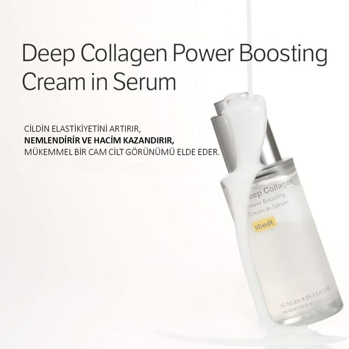 Sungboon Editor Deep Collagen Power Boosting Cream - Serum / Kolajen İçeren Dolgun ve Glass Skin Etkisi - SUNGBOON EDITOR - Vionine