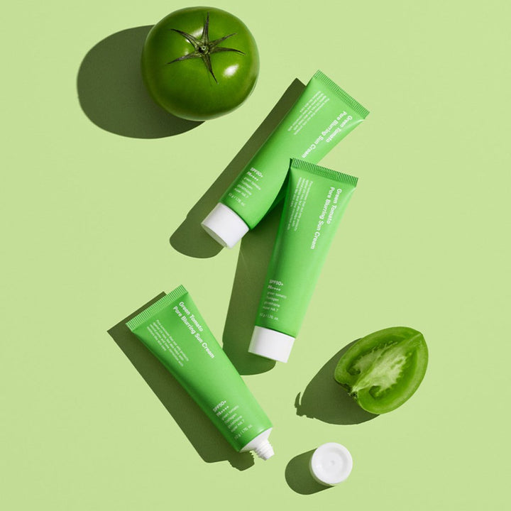 Sungboon Editor Green Tomato Pore Blurring Sun Cream SPF50+ PA++++ / Gözenek Sıkılaştırıcı ve Aydınlatıcı Güneş Koruyucu - SUNGBOON EDITOR - Vionine