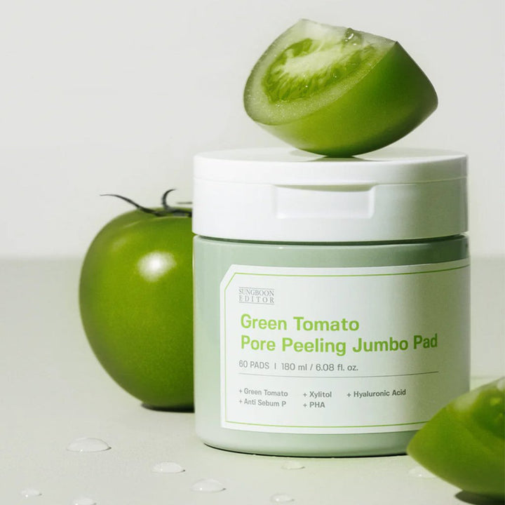Sungboon Editor Green Tomato Pore Peeling Jumbo Pad 60 Adet - SUNGBOON EDITOR - Vionine
