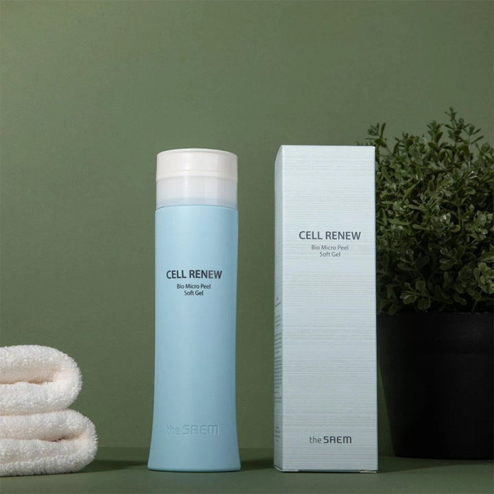 The Saem Cell Renew Bio Mikro Peeling Jel - Cilt Yenileyici & Nazik Temizleyici - The Saem - Vionine