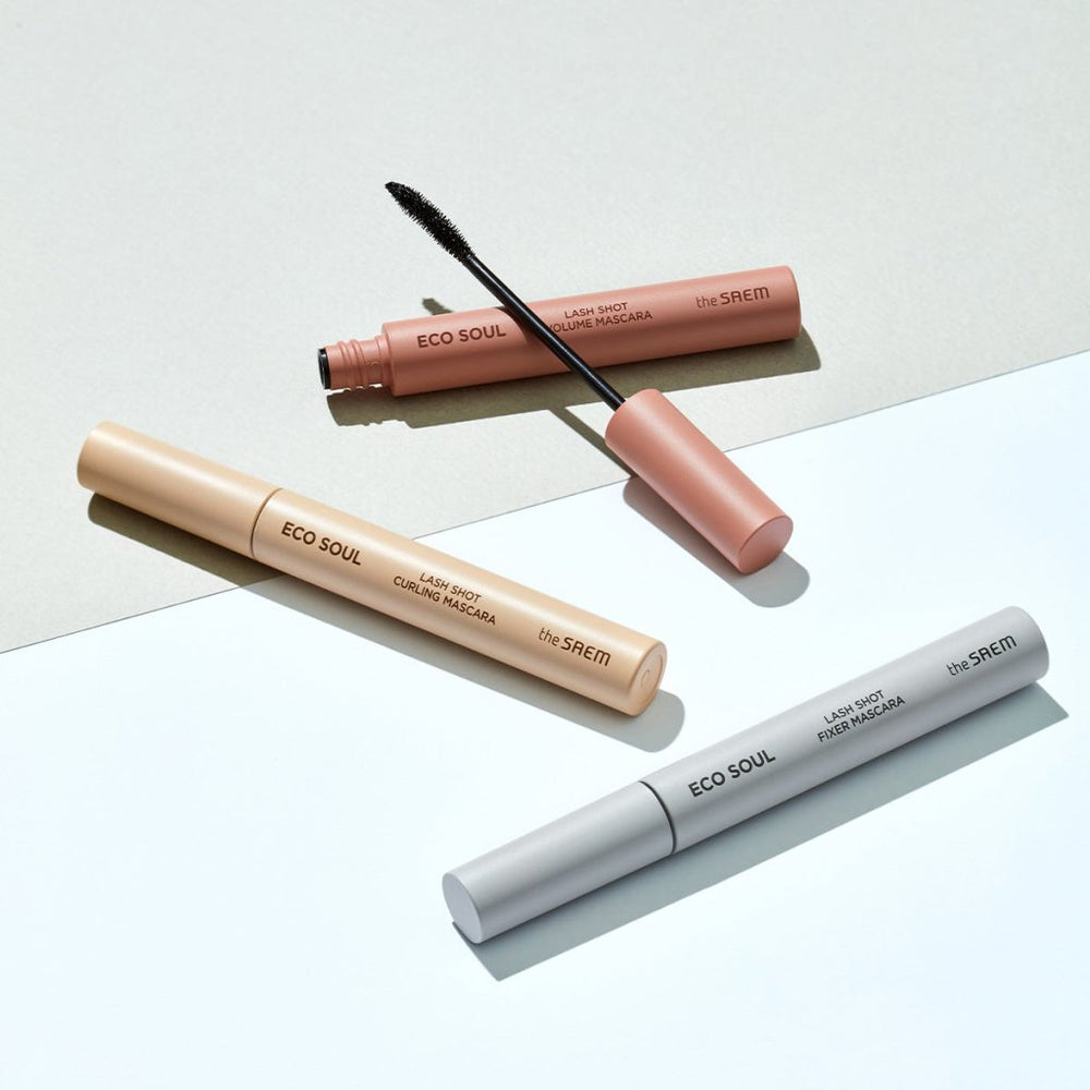 The Saem Eco Soul Lash Shot Fixer Mascara / Hacim Veren Şeffaf Maskara - The Saem - Vionine