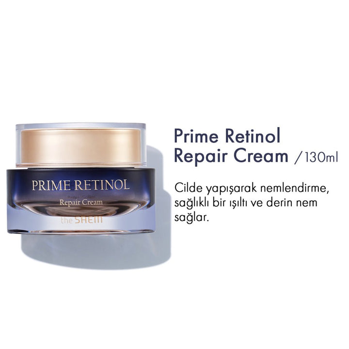 The Saem Prime Retinol 3'lü Set - Retinol & Bakuchiol Yaşlanma Karşıtı Bakım - The Saem - Vionine