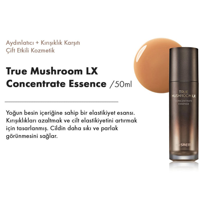 The Saem True Mushroom LX 3'lü Set / Aydınlatıcı & Kırışıklık Karşıtı - The Saem - Vionine