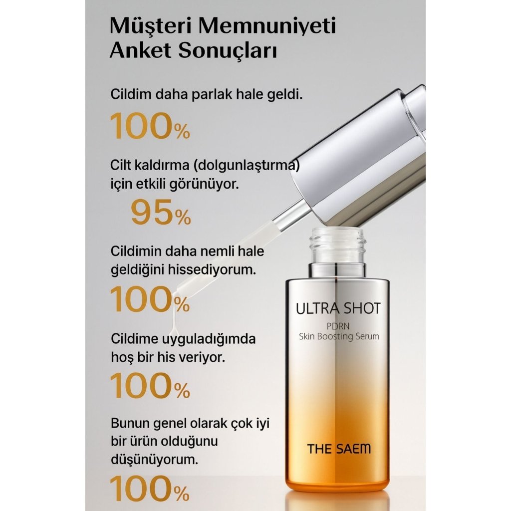 THE SAEM ULTRA SHOT PDRN 美容液 8本セット The Saem Ultra Shot PDRN - Onarım & Aydınlık 35ml – Vionine