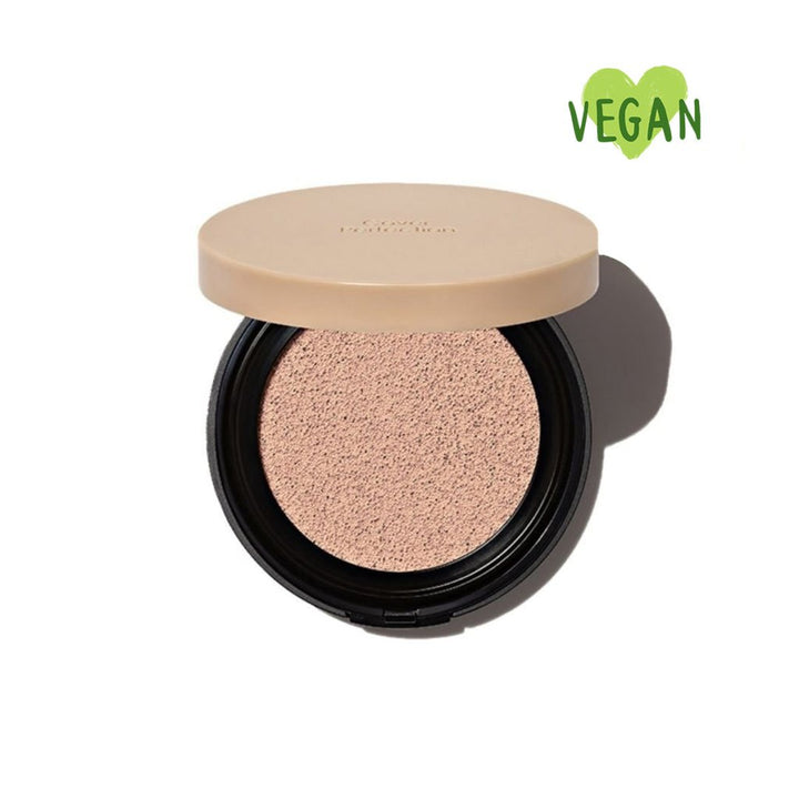 The Saem Vegan Cover Perfection Sebum Kontrolü Sağlayan Kapatıcı Etkili Cushion 1.0 Clear Beige SPF50+ PA++++ - The Saem - Vionine