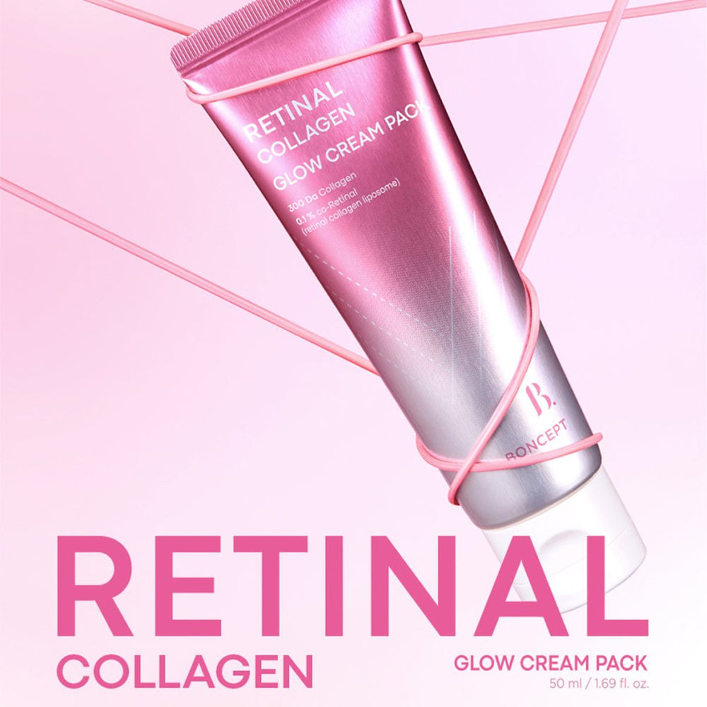 TonyMoly Boncept Retinal Collagen Glow Cream Pack / Gözenek Sıkılaştırıcı Retinal & Kolajen Krem Maske - TONYMOLY & BONCEPT - Vionine