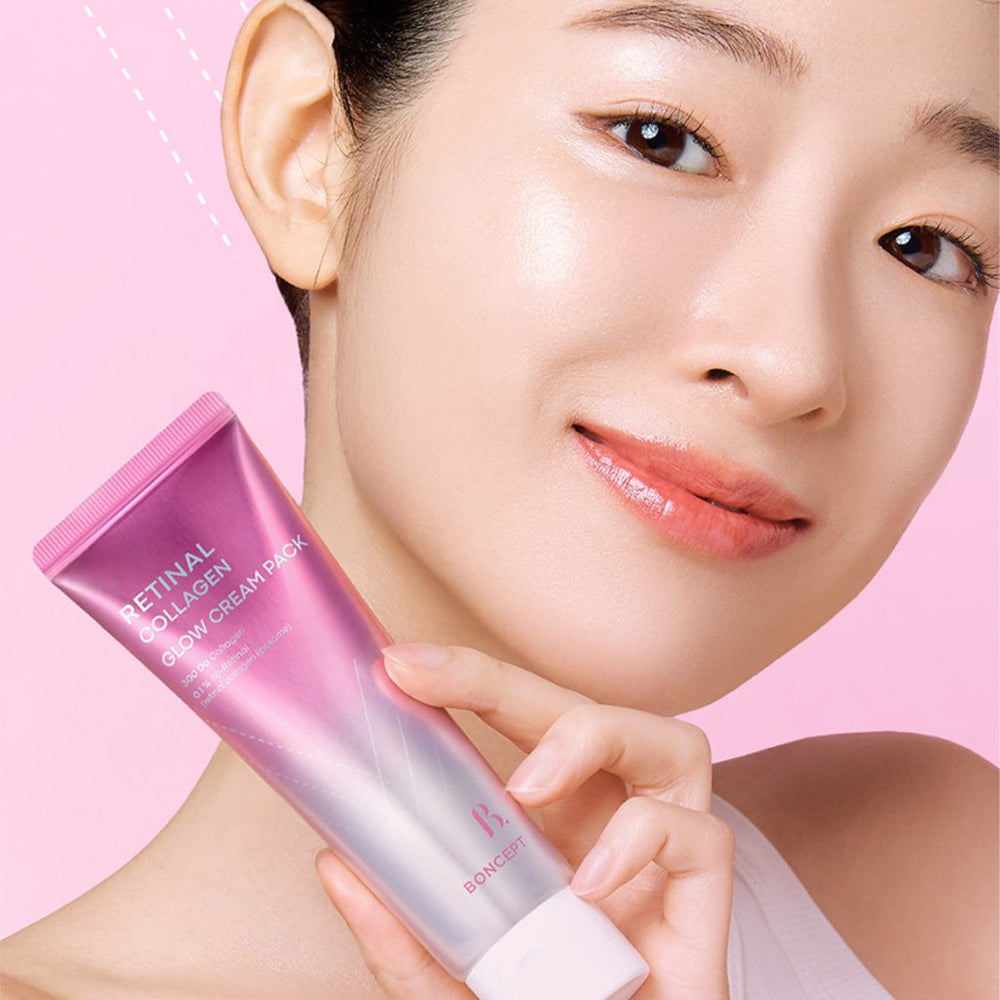 TonyMoly Boncept Retinal Collagen Glow Cream Pack / Gözenek Sıkılaştırıcı Retinal & Kolajen Krem Maske - TONYMOLY & BONCEPT - Vionine