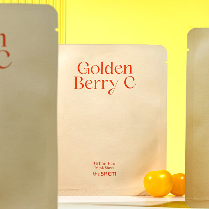 Urban Eco Golden Berry C Mask Sheet - The Saem - Vionine