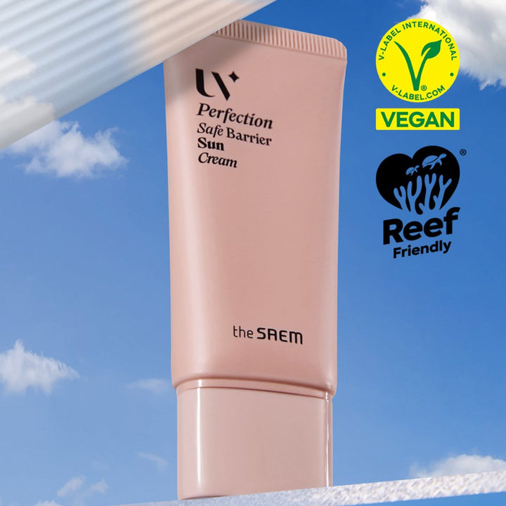 UV Perfection Safe Bariyer Koruyucu Mineral Güneş Kremi SPF50+ PA++++ (2 Adet) - The Saem - Vionine