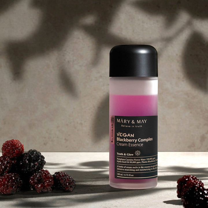 Vegan Balckberry Complex Cream Essence Duo (140ml x 2) - Mary & May - Vionine