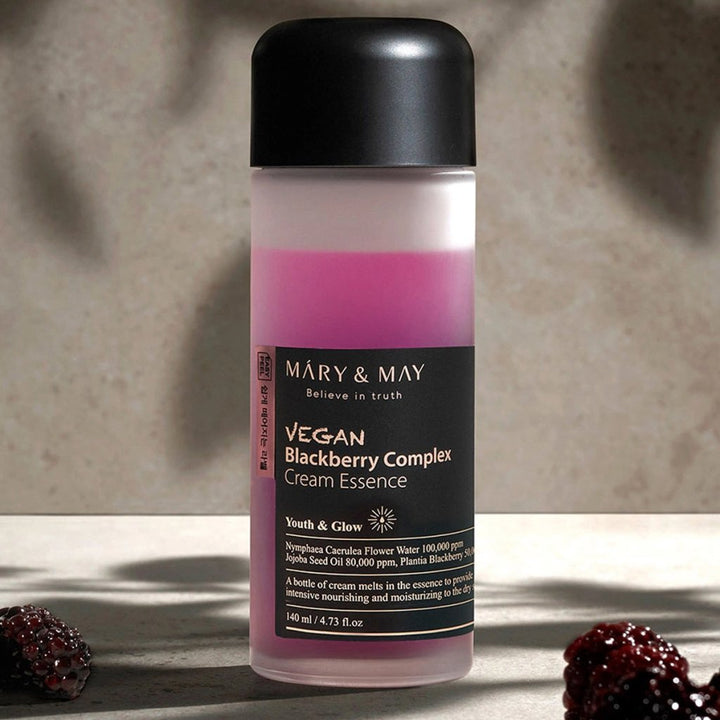 Vegan Blackberry Complex Cream Essence 140 ml - Mary & May - Vionine