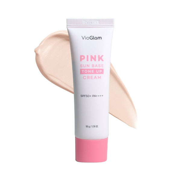 VioGlam Pink Sun Base Tone Up Cream SPF50+ PA++++ - VioGlam - Vionine