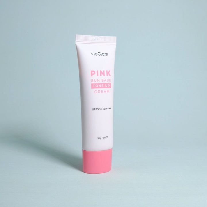 VioGlam Pink Sun Base Tone Up Cream SPF50+ PA++++ - VioGlam - Vionine