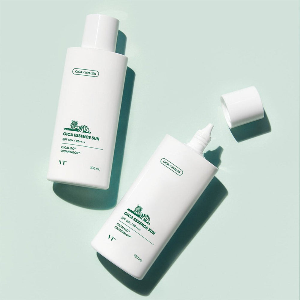 VT CICA Essence Sun SPF50+ / PA++++ / Hassas Ciltler İçin Cica Güneş Kremi 100ml - VT COSMETICS - Vionine