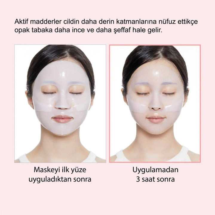 VT COLLAGEN REEDLE SHOT 100 2STEP MASK / Sıkılaştırma Maske - VT COSMETICS - Vionine