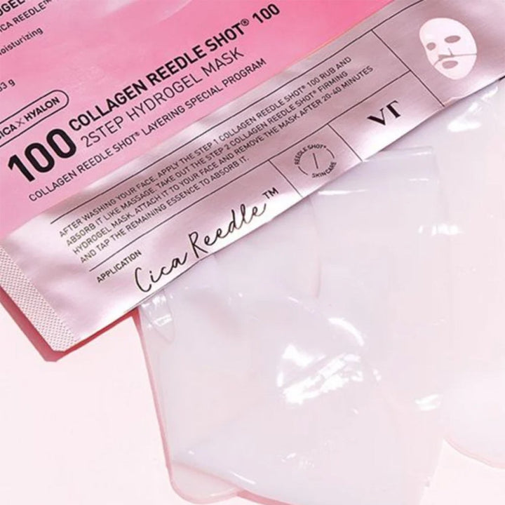 VT COLLAGEN REEDLE SHOT 100 2STEP MASK / Sıkılaştırma Maske - VT COSMETICS - Vionine