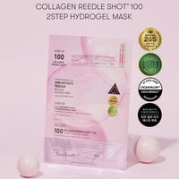 VT COLLAGEN REEDLE SHOT 100 2STEP MASK / Sıkılaştırma Maske - VT COSMETICS - Vionine