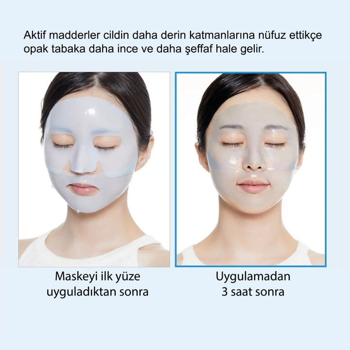 VT Hydrop Reedle Shot Aqua Hydrogel Mask / Nemlendirici - VT COSMETICS - Vionine