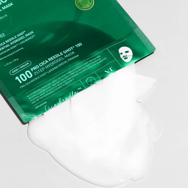 VT Pro Cica Reedle Shot 100 2 Step Hydrogel Mask - VT COSMETICS - Vionine