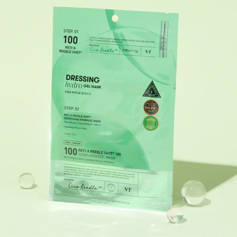 VT Reti - A Reedle Shot & Hydrogel Mask - VT COSMETICS - Vionine