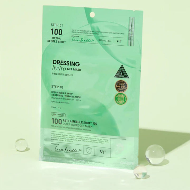 VT Reti - A Reedle Shot & Hydrogel Mask - VT COSMETICS - Vionine
