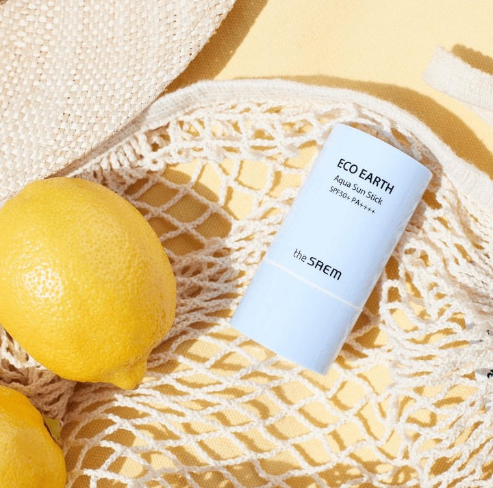 2'li Güneş Koruyucu AQUA Sun Stick SPF50+ PA++++ (22 gr) Makyaj Altı ve Üstü - THE SAEM - Vionine
