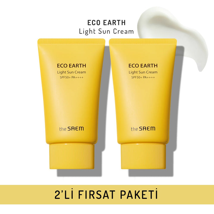 2'li Hafif Yapılı Güneş Kremi 50 Gr - Light Sun Cream Spf 50+ Pa++++ - Vionine - Vionine