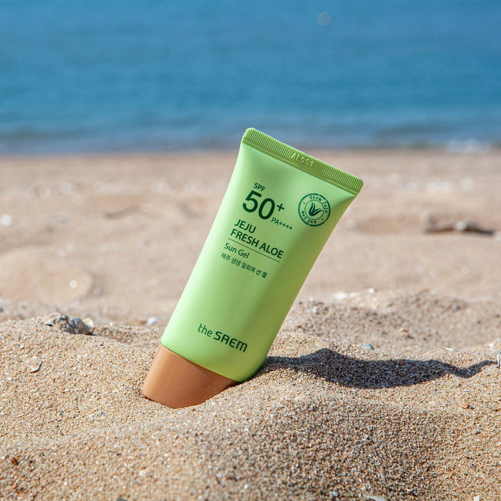 2'li Jeju Aloe Sun Gel Güneş Kremi SPF 50+ ve PA++++ - The Saem - Vionine