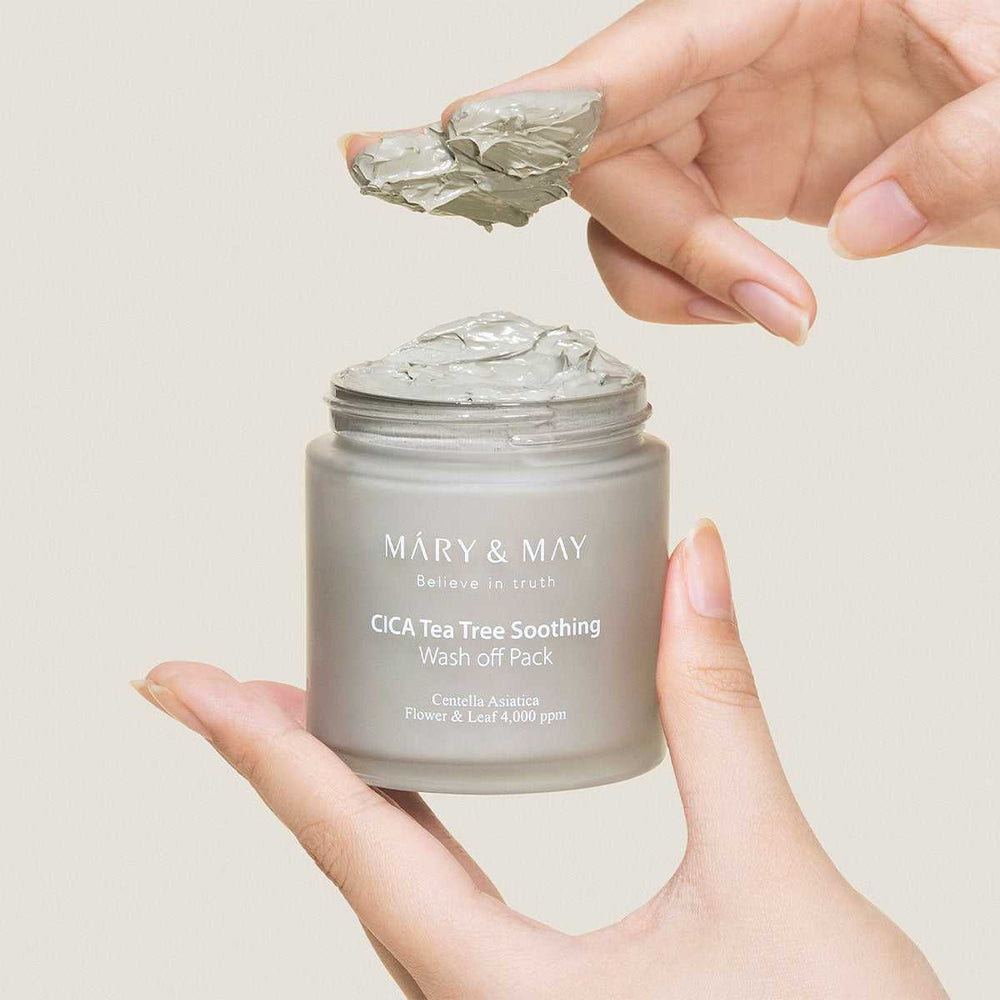 Cica Tea Tree Yatıştırıcı Cilt Bakım Maskesi 125 mL - Mary & May - Vionine