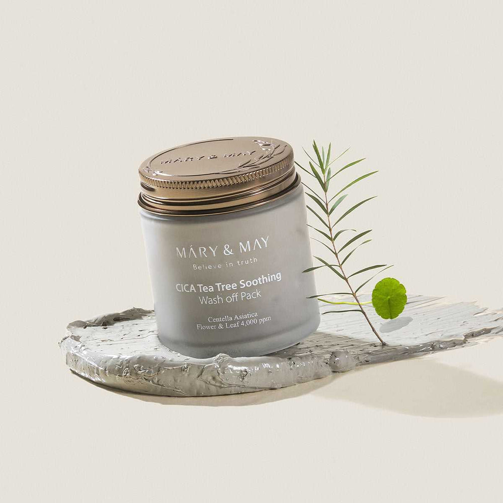 Cica Tea Tree Yatıştırıcı Cilt Bakım Maskesi 125 mL - Mary & May - Vionine