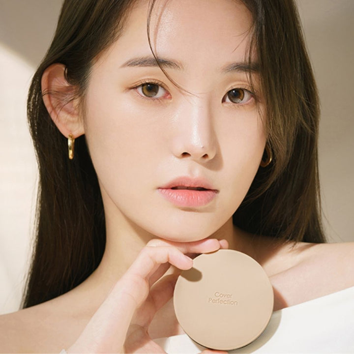Cover Perfection Concealer Cushion 1.0 Clear Beige - The Saem - Vionine