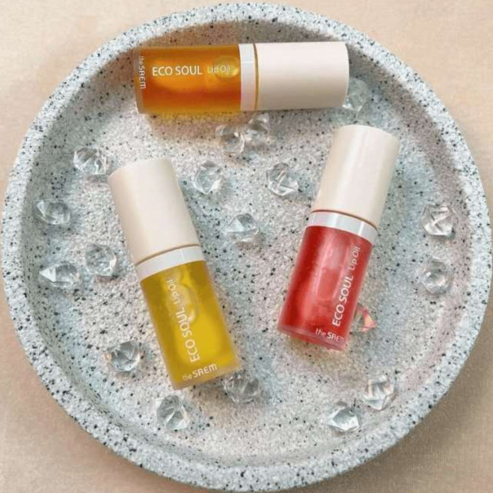 Eco Soul Dolgun Görünüm Sağlayan Nemlendirici Dudak Yağı - Honey - THE SAEM - Vionine