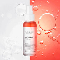 Kolajen, Gül Suyu ve Hyalüronik Asit İçeren Nemlendirici - Rose Collagen Mist Serum 100 mL - Mary & May - Vionine