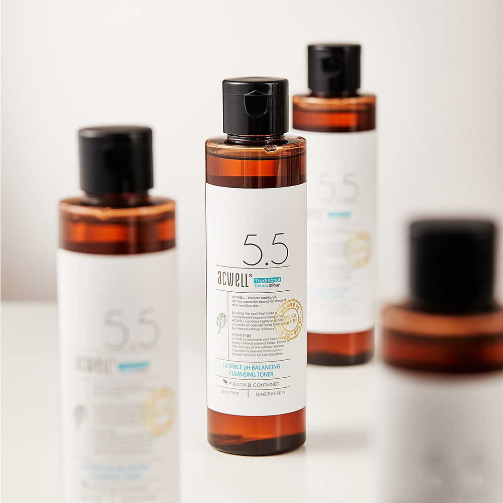 Licorice pH Balancing Leke Karşıtı, Nem ve Derinlemesine Arınma Sağlayan Toner 150 mL - Acwell - Vionine