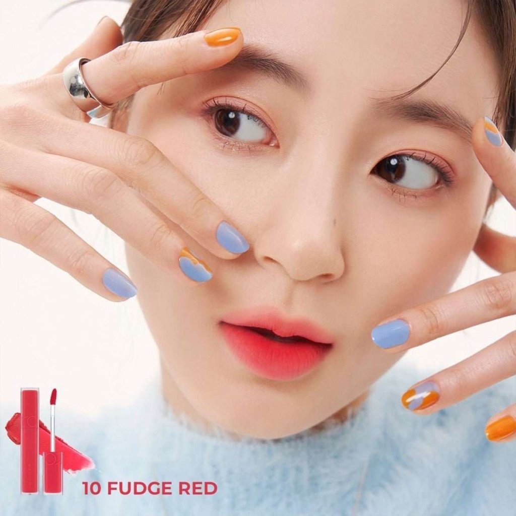 Rom&nd Blur Fudge Tint Fudge Red Mat Dudak | Vionine