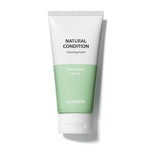 Natural Condition Karma Ciltler İçin Sebum Dengeleyici Temizleme Köpüğü [Sebum Control] 150 mL - THE SAEM - Vionine