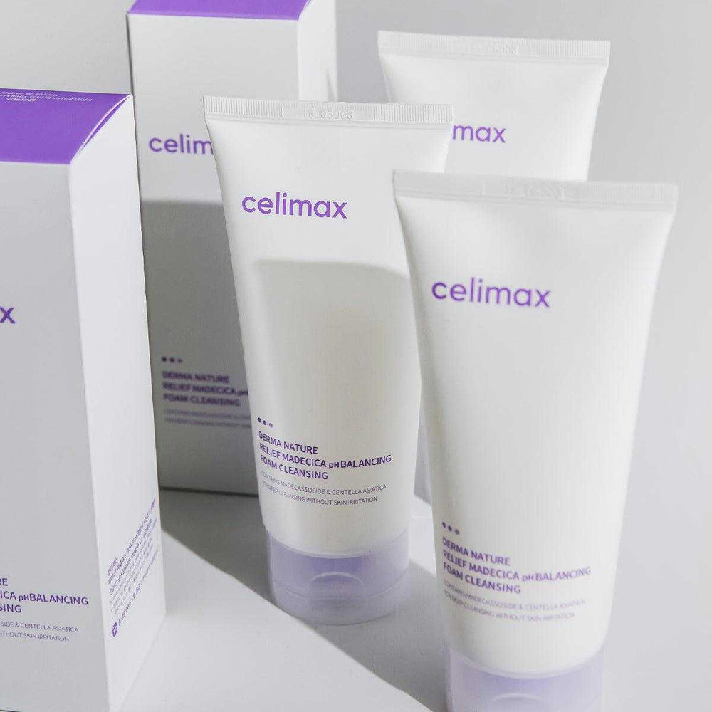Nemlendirici Etkili Nazik Temizleme Köpüğü - Relief Madecica pH Balancing Foam Cleansing 150 mL - Celimax - Vionine