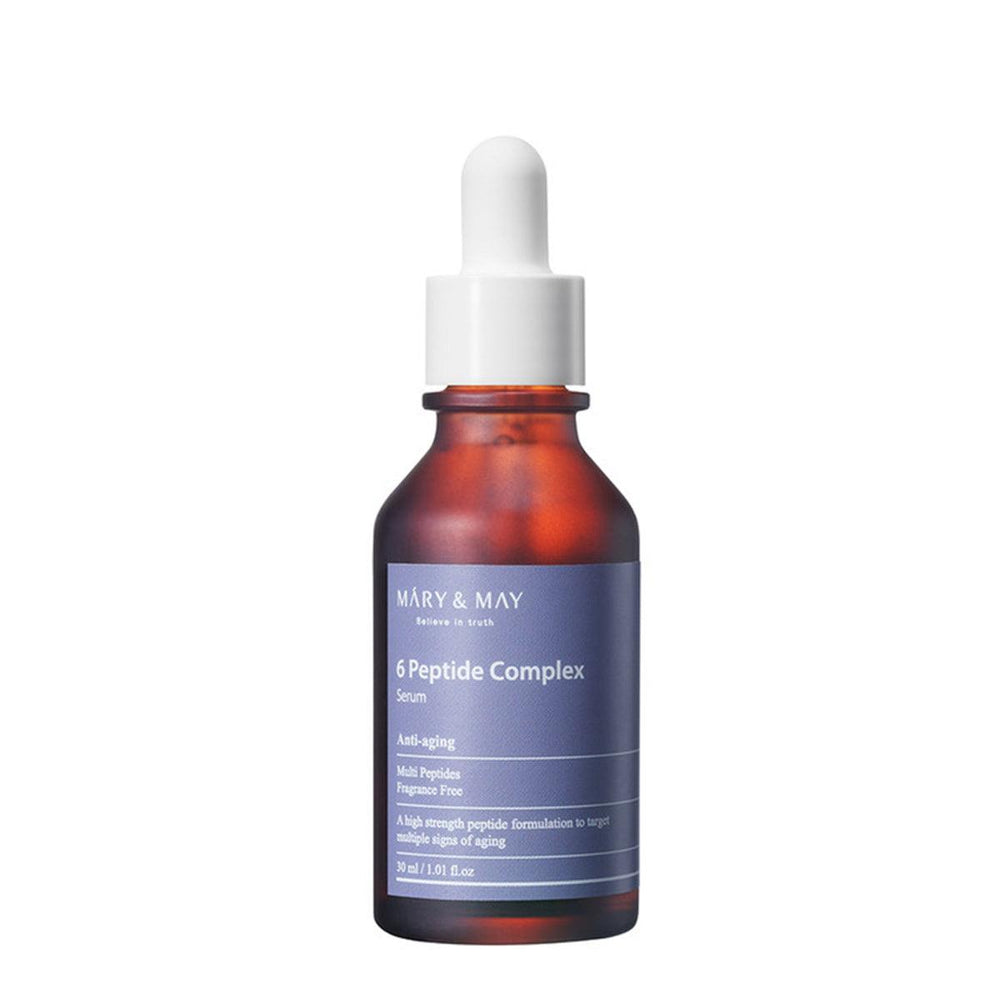 Peptide Serum 6 Çeşit Peptit İçeren Elastikiyet Kaybı ve Yaşlanma Karşıtı Anti Aging Serum 30 mL - Mary & May - Vionine