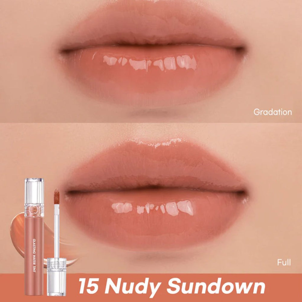Romand Glasting Water Tint #Sunset / Gün boyu Kalıcı Parlak Tint- Günbatımı Serisi - Romand - Vionine