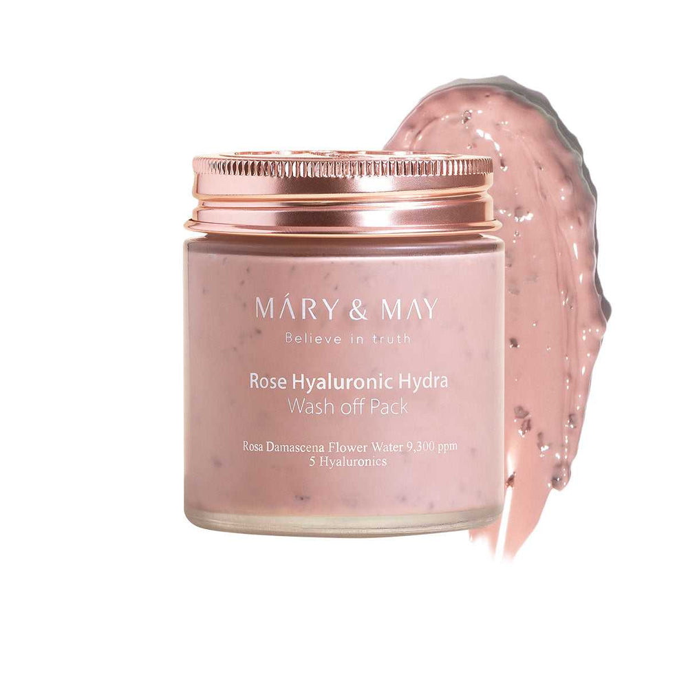Rose Hyaluronic Yoğun Nem Sağlayan Cilt Bakım Maskesi 125 mL - Mary & May - Vionine