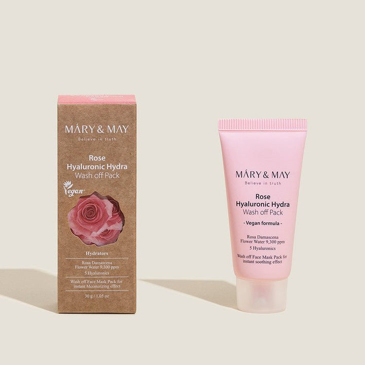 Rose Hyaluronic Yoğun Nem Sağlayan Cilt Bakım Maskesi 30 gr - Mary & May - Vionine