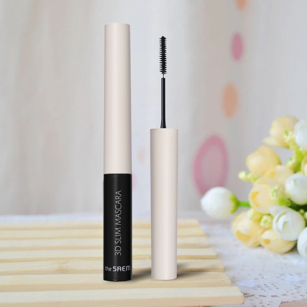 Saemmul 3D Slim Üç Boyutlu Ultra İnce Rimel - Siyah - THE SAEM - Vionine