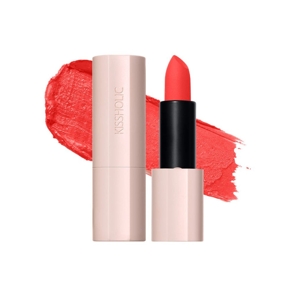 The Saem Kissholic Lipstick Matte/ Uzun Süre Dayanıklı Kadife Bitişli Mat Ruj - The Saem - Vionine
